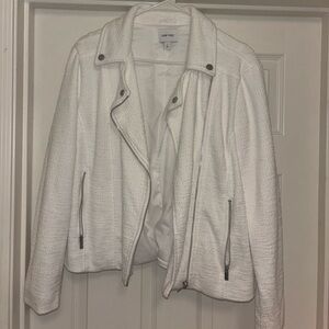 Nine West Women's Cream Textured Blazer